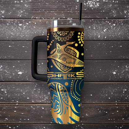 CRO Personalized Custom 40oz 30oz Stainless Steel Tumbler With Handle 3