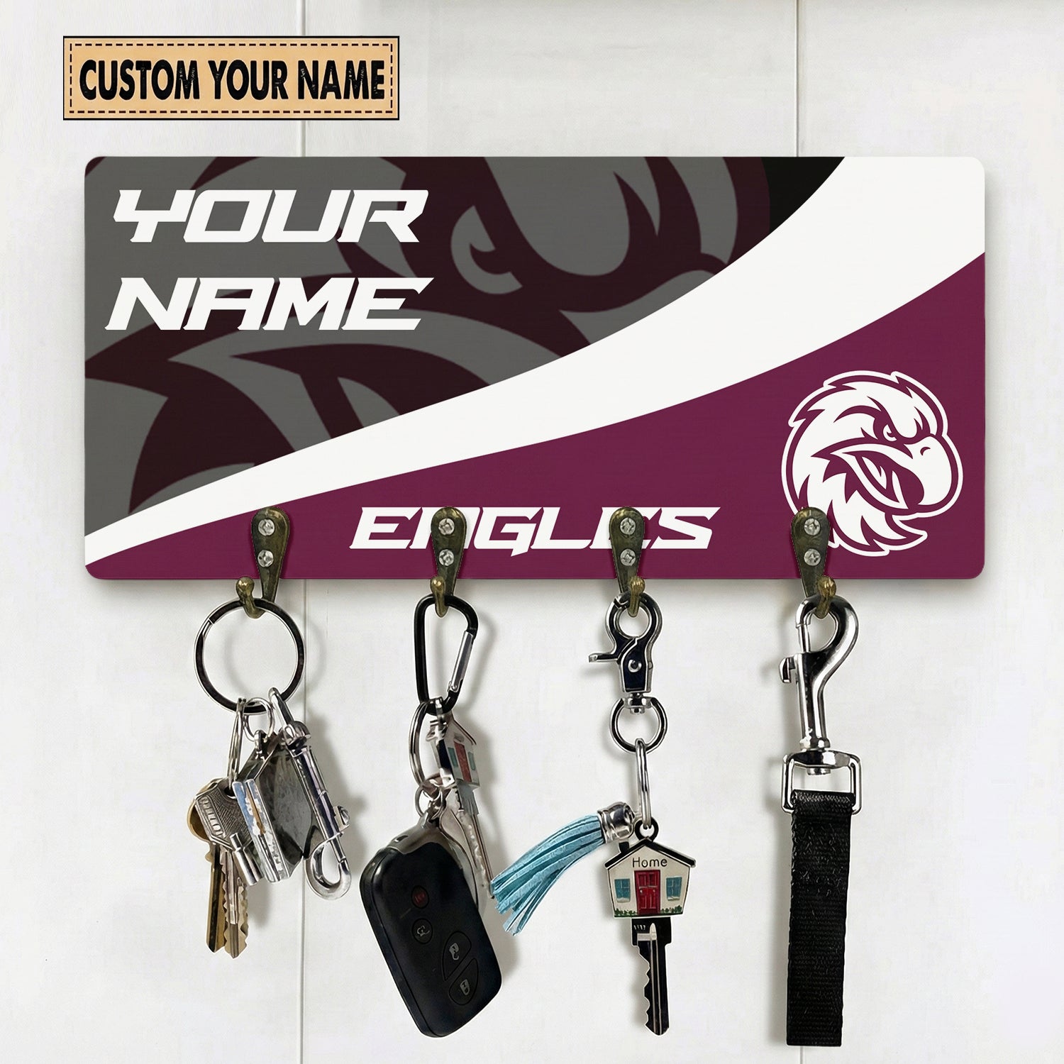MAN Personalized Custom Key Holder 4