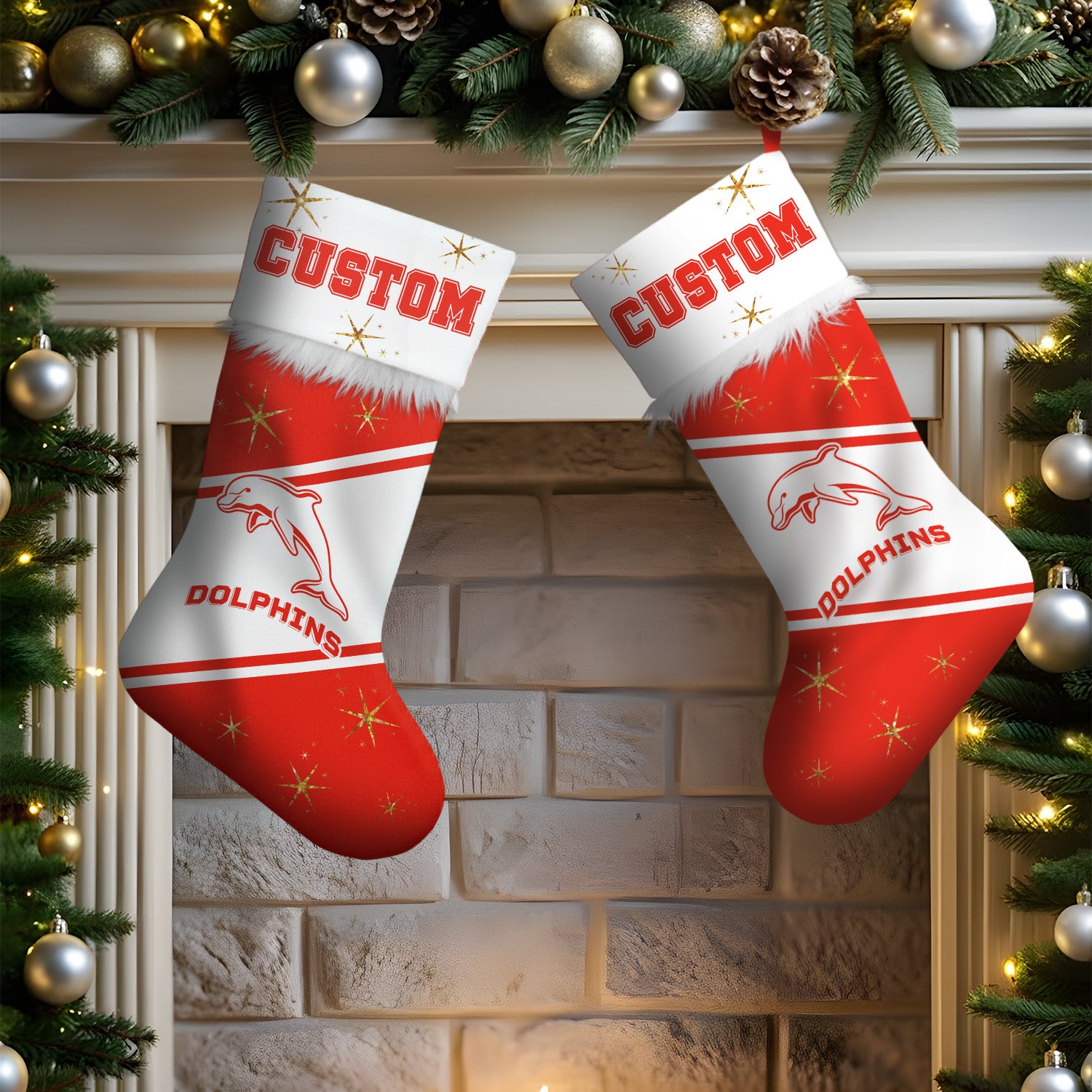 DOL Personalized Custom Christmas Stockings 2