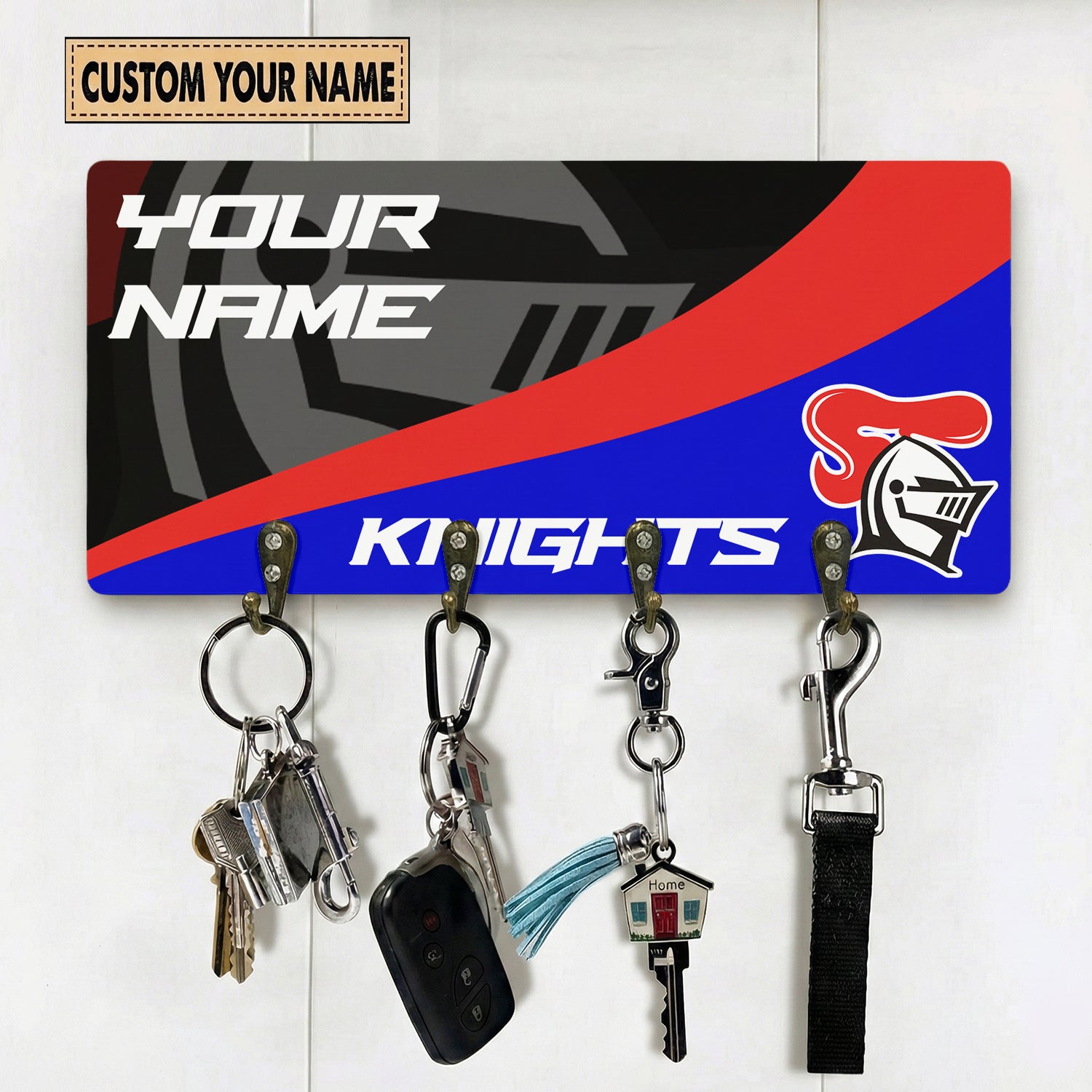 NEW Personalized Custom Key Holder 4