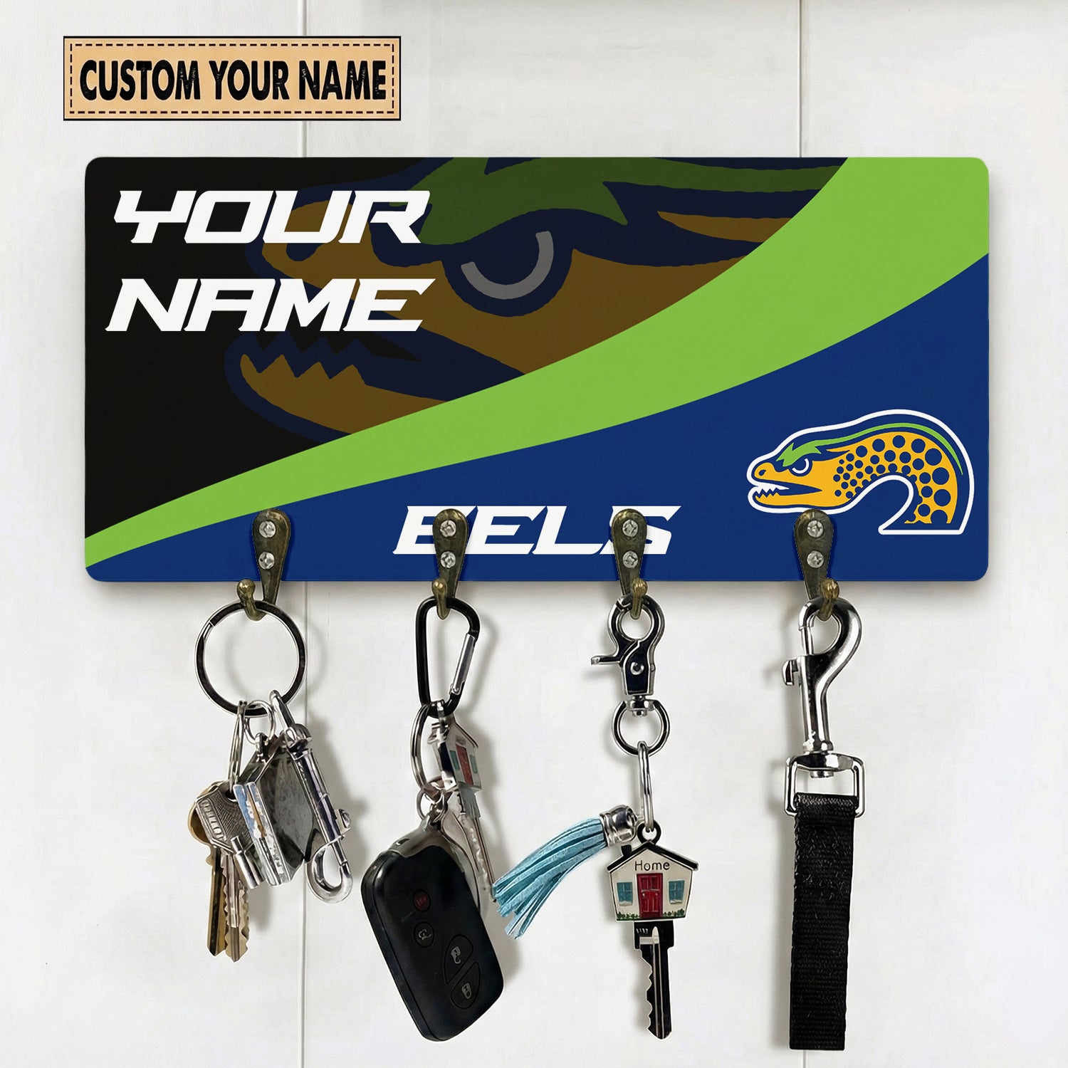 PAR Personalized Custom Key Holder 4
