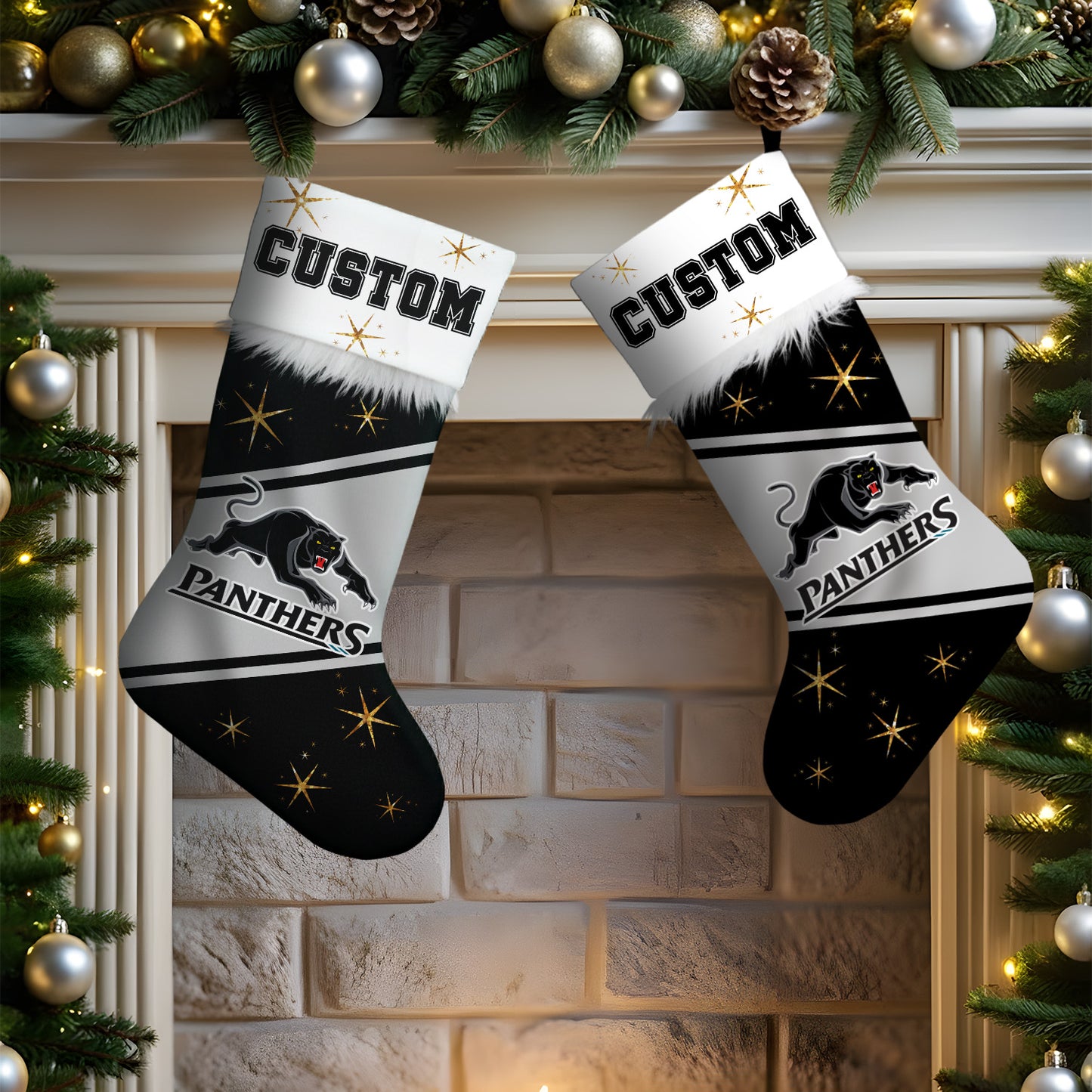 PEN Personalized Custom Christmas Stockings 2