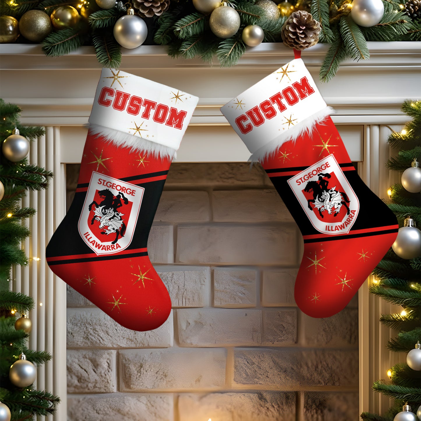 STG Personalized Custom Christmas Stockings 2
