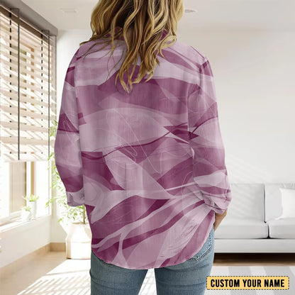 MAN Personalized Custom Women's Casual Shirt 6