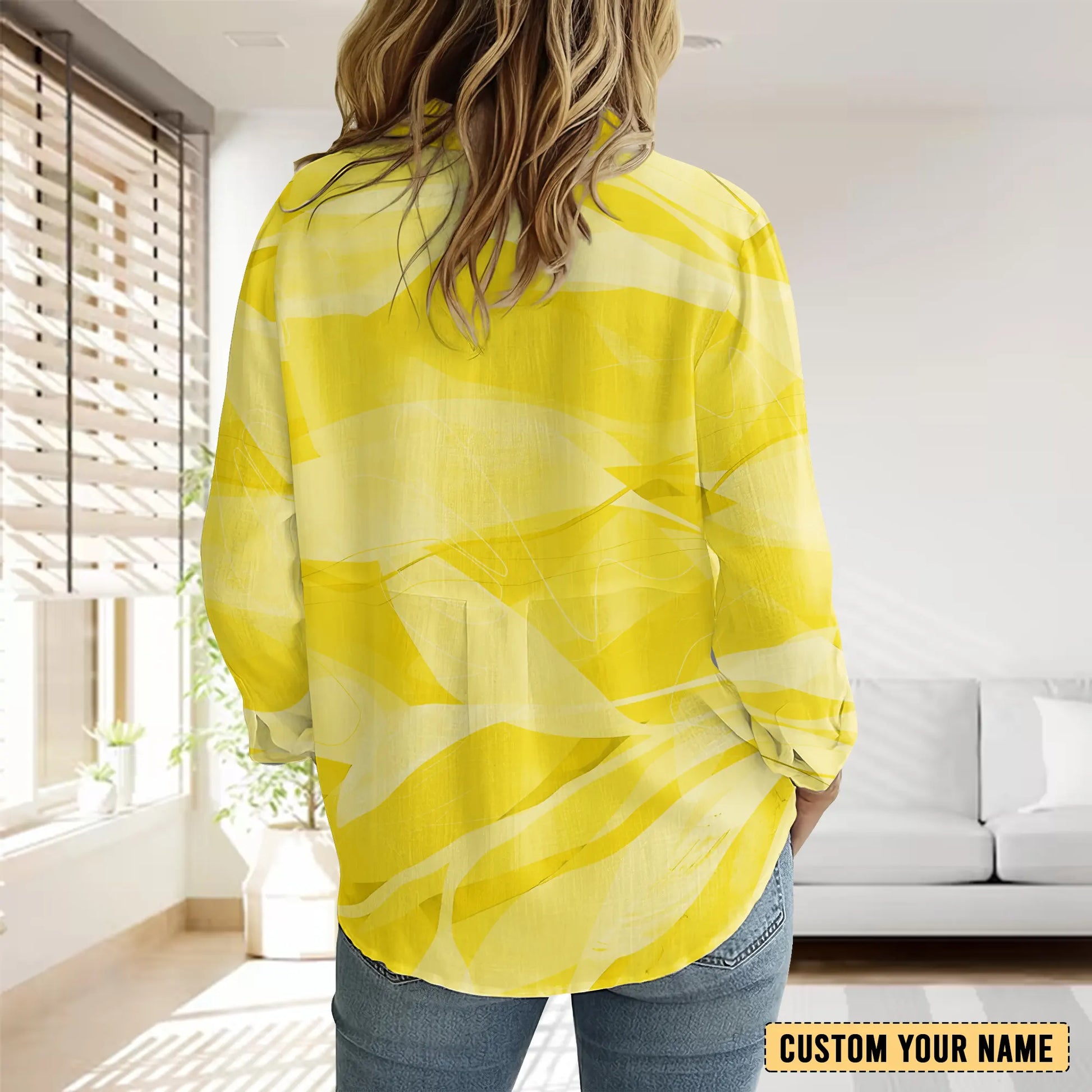 NQL Personalized Custom Women's Casual Shirt 6