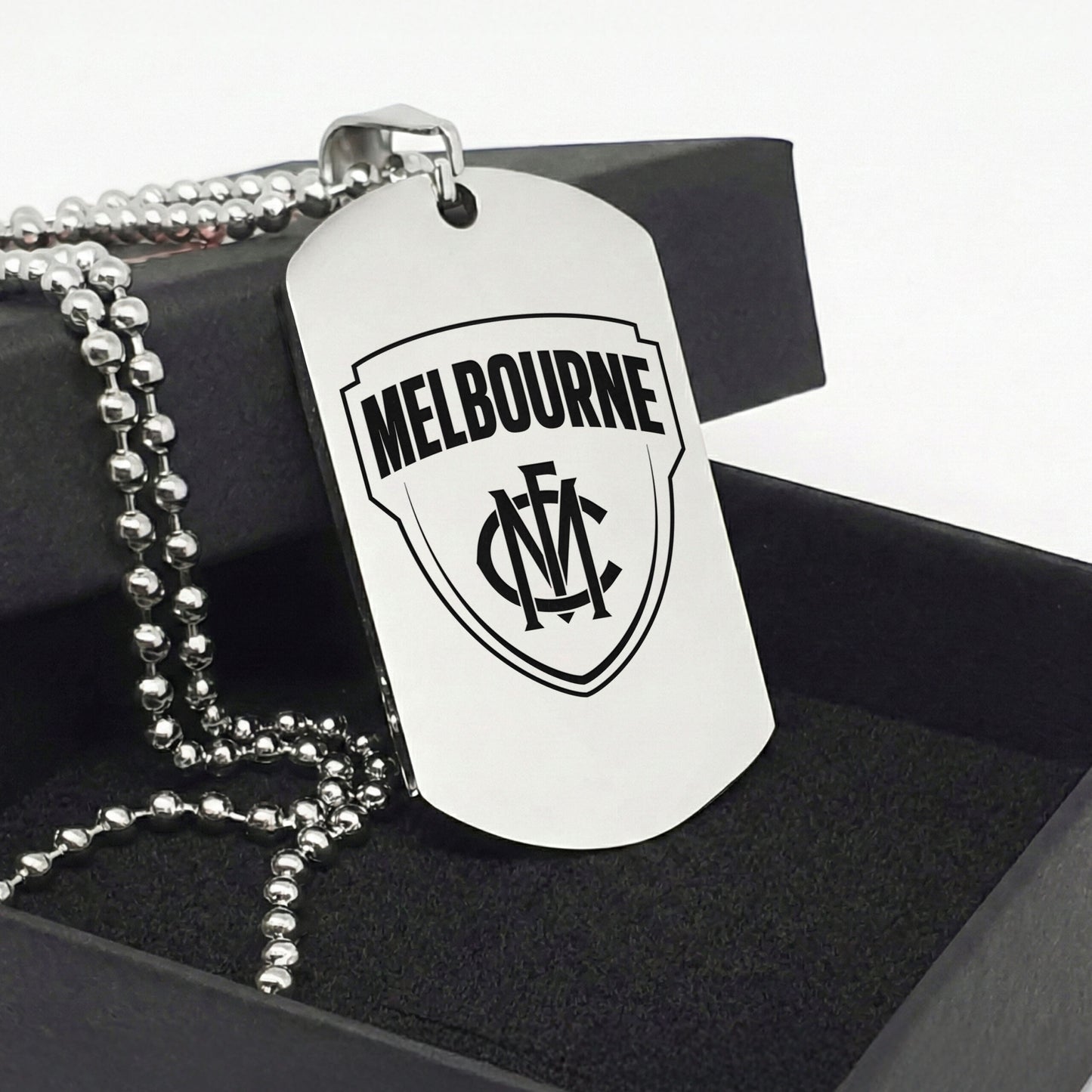 MD Personalized Custom Necklace Dog Tag