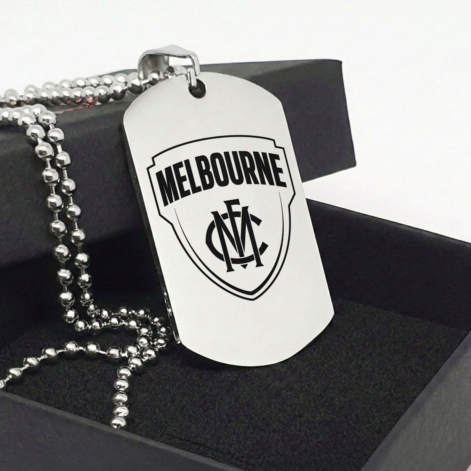 MD Personalized Custom Necklace Dog Tag