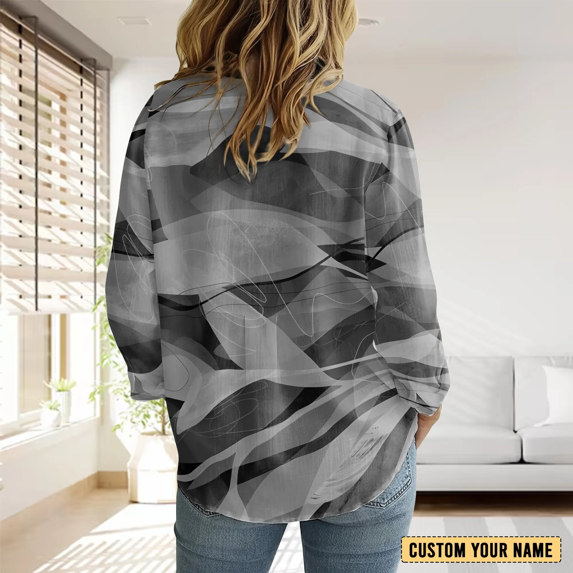 PEN Personalized Custom Women's Casual Shirt 6