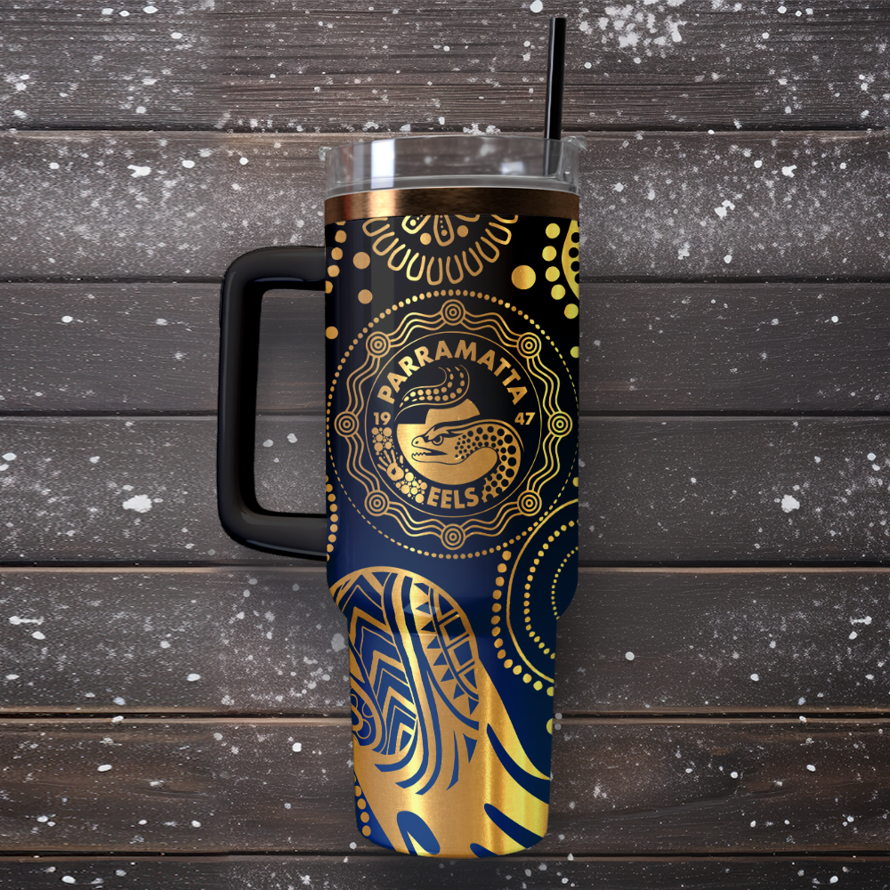 PAR Personalized Custom 40oz 30oz Stainless Steel Tumbler With Handle 3