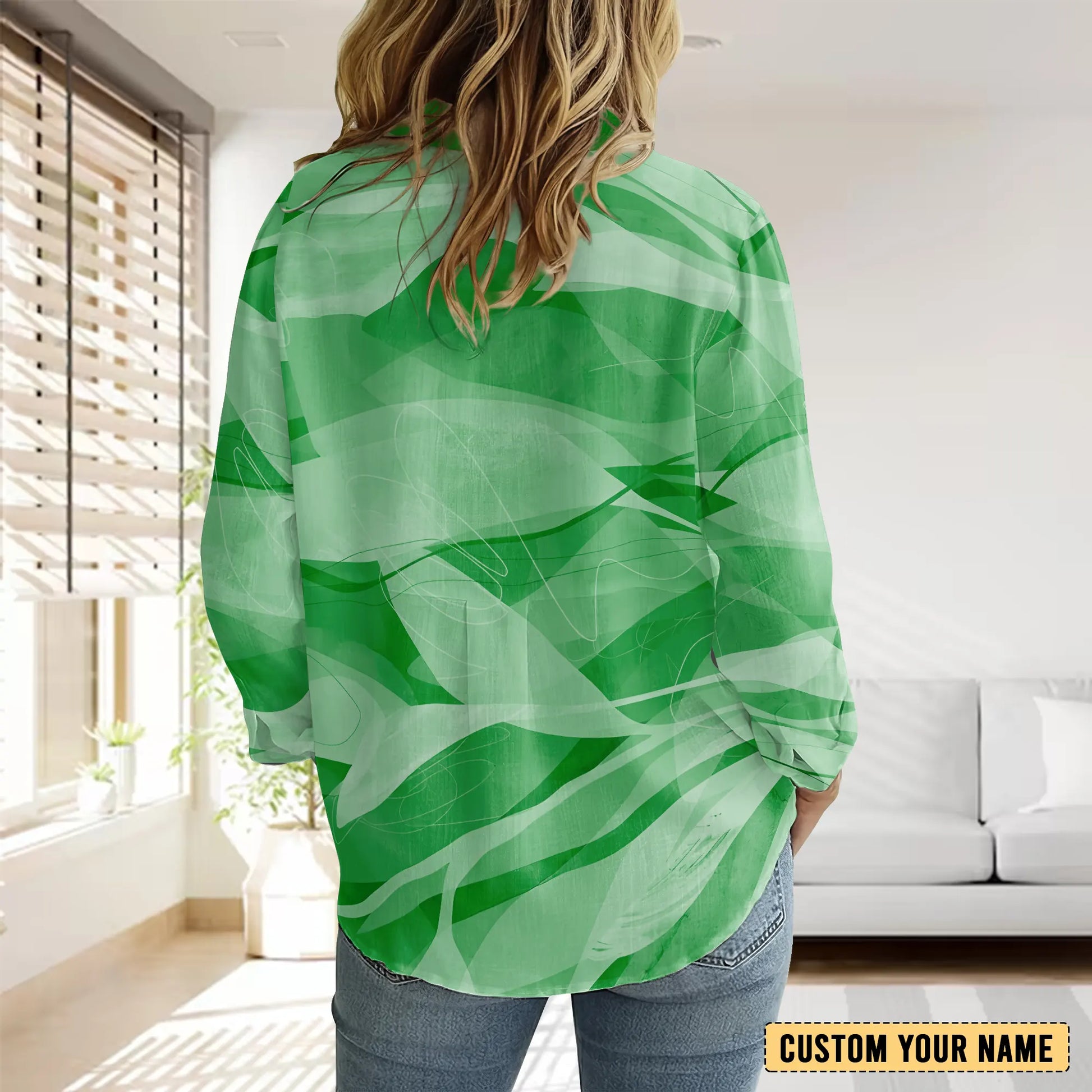 SOU Personalized Custom Women's Casual Shirt 6