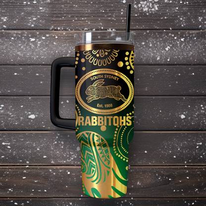 SOU Personalized Custom 40oz 30oz Stainless Steel Tumbler With Handle 3