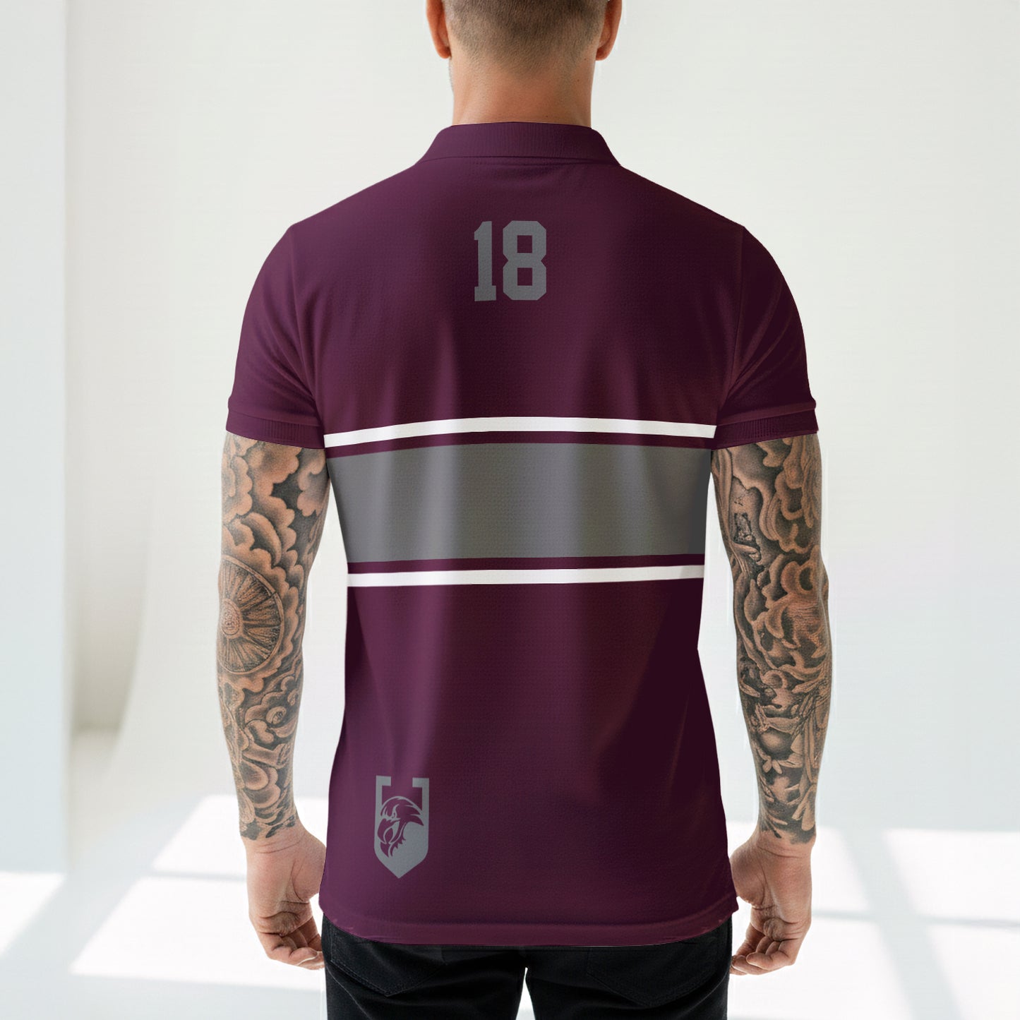 MAN Personalized Custom Polo Shirt 12