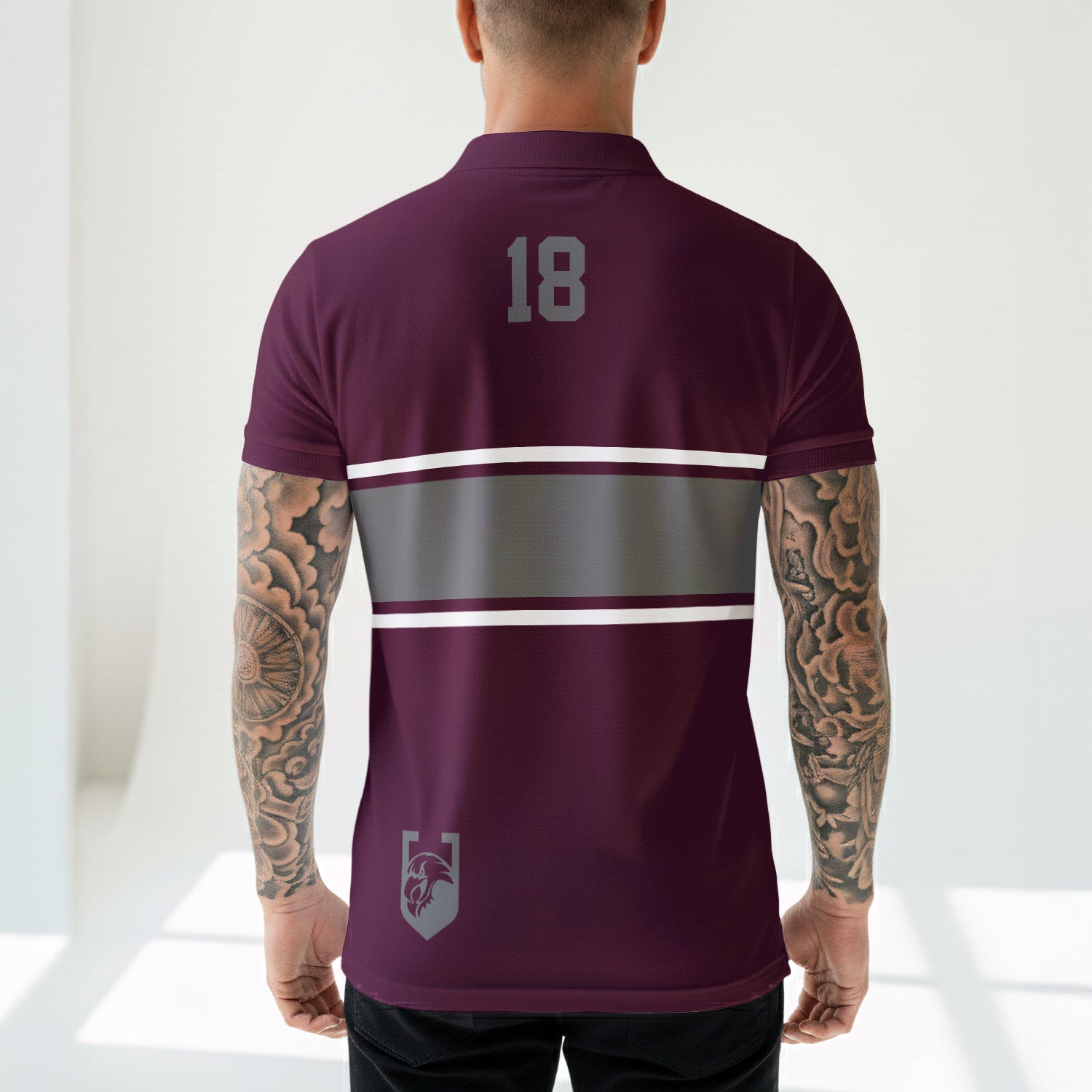 MAN Personalized Custom Polo Shirt 12