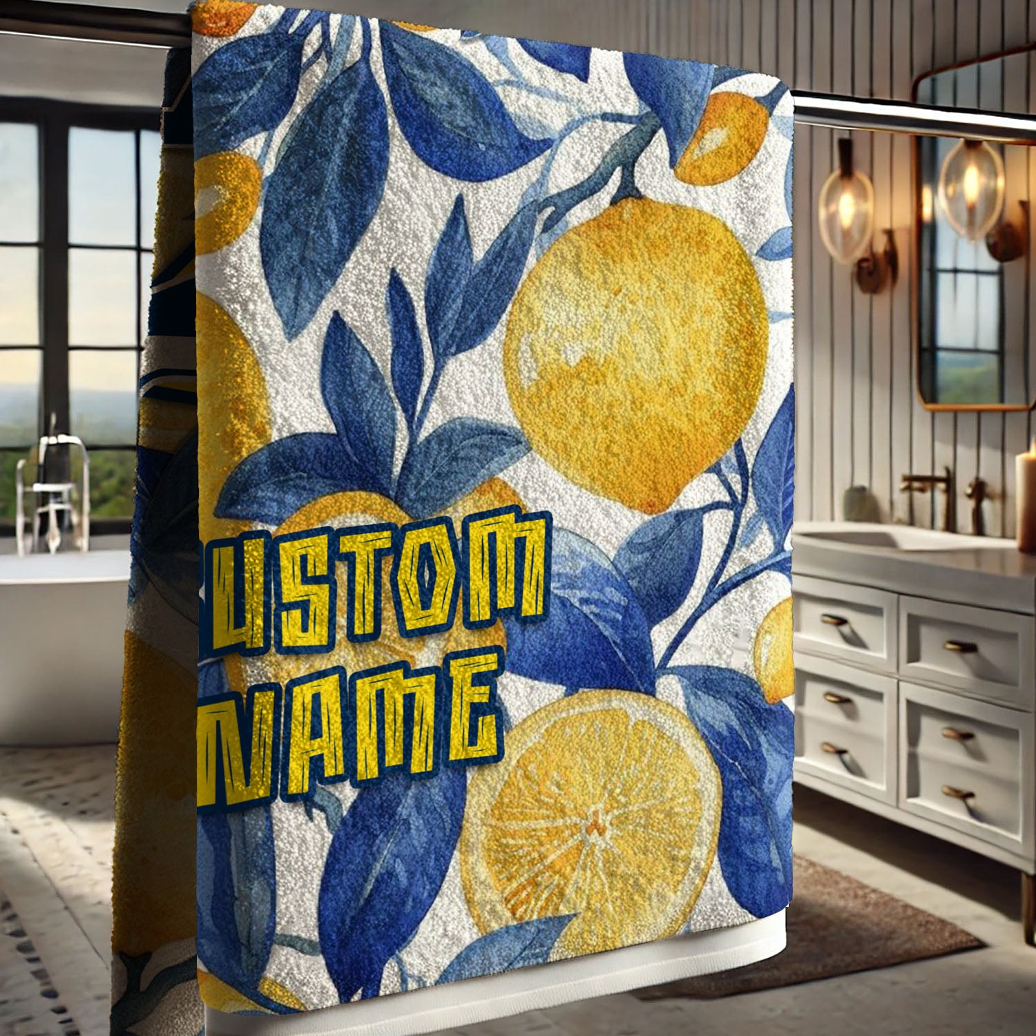 NQL Personalized Custom Pool Travel Beach and Bath Towels 7