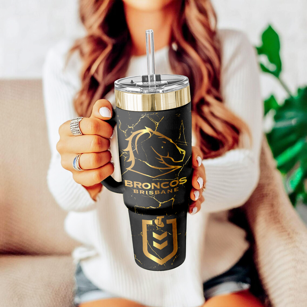 BRI Personalized Custom 40oz 30oz Stainless Steel Tumbler With Handle 4