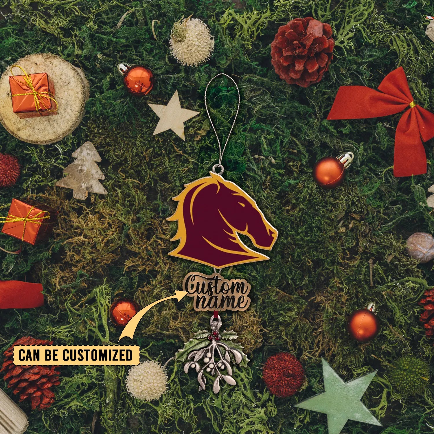 BRI Personalized Custom Acrylic Ornament 3