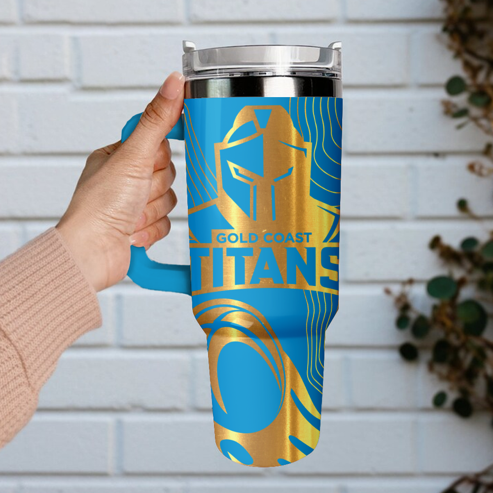 Custom 40oz 30oz Stainless Steel Tumbler With Handle 1