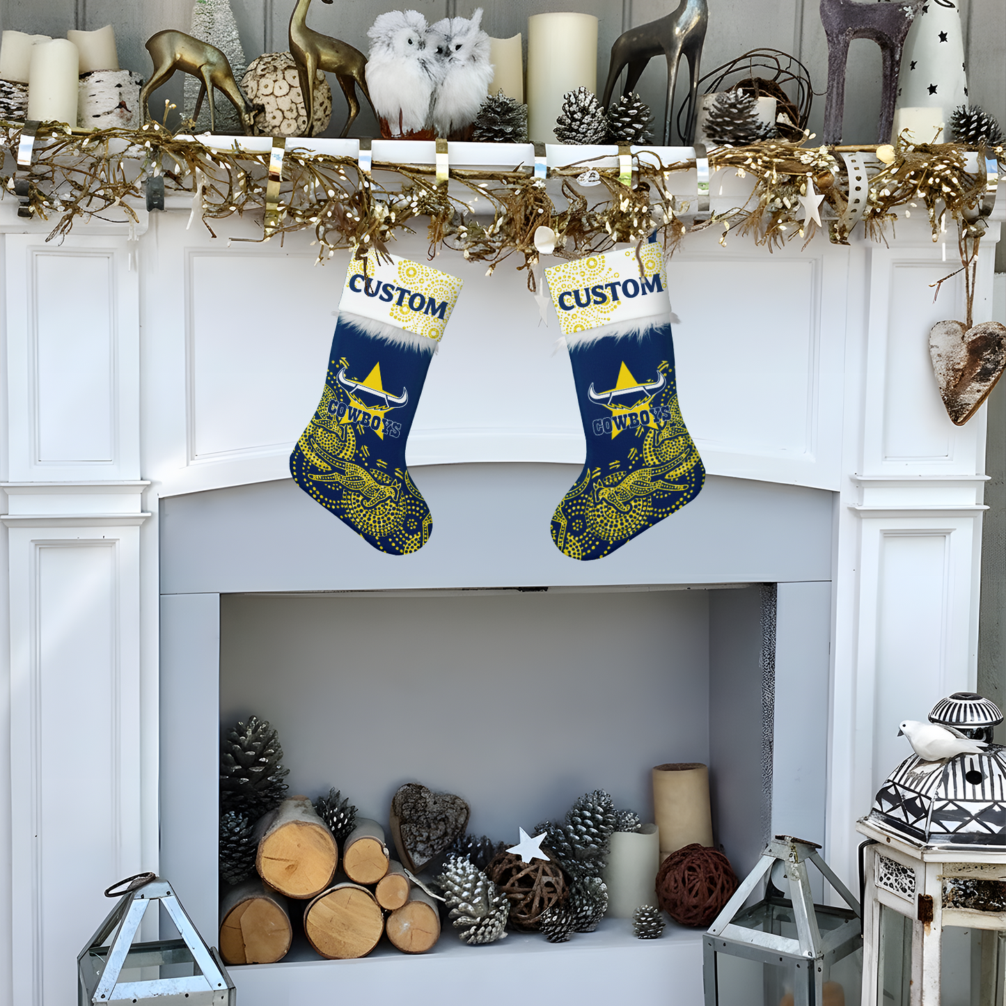 NQL Personalized Custom Christmas Stockings