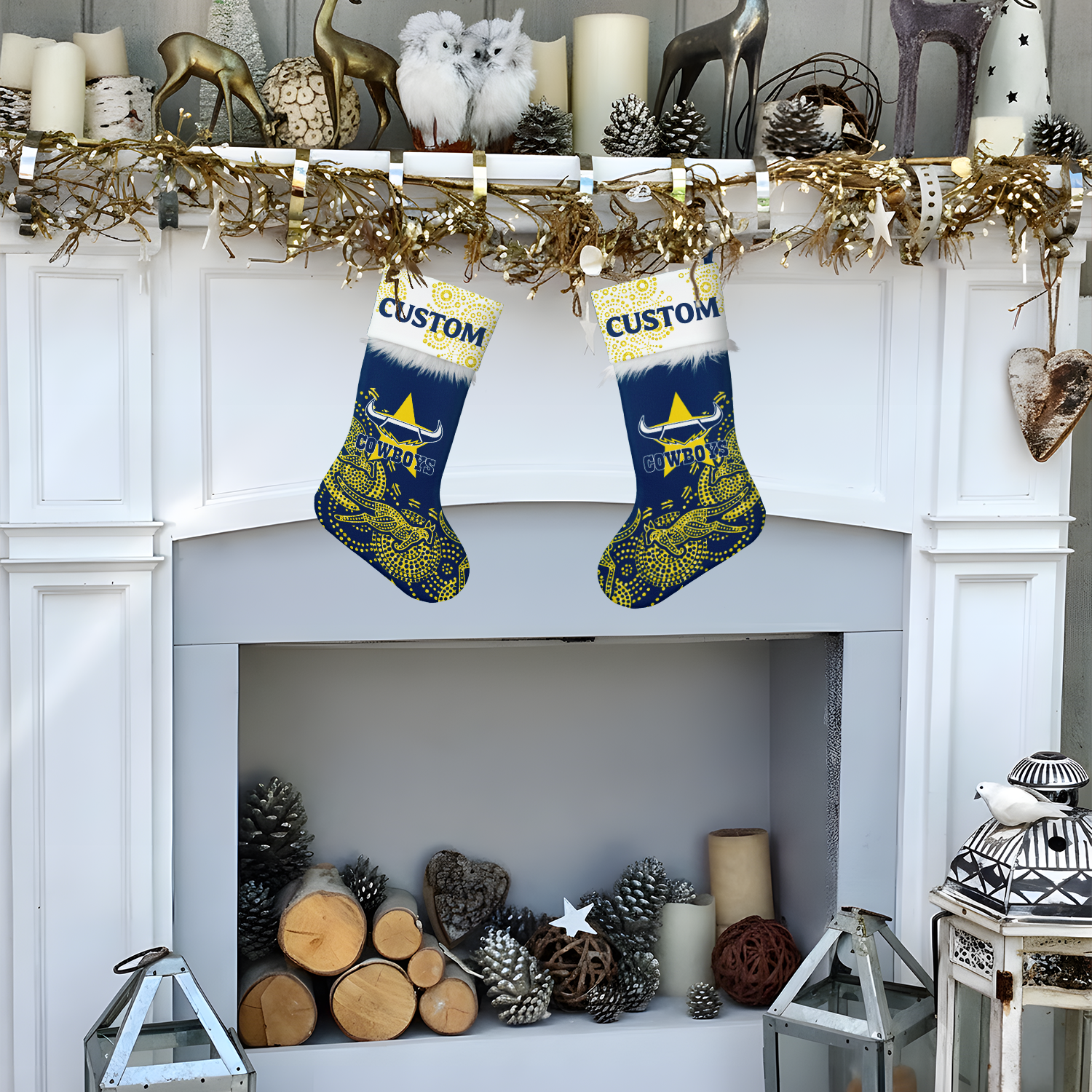NQL Personalized Custom Christmas Stockings