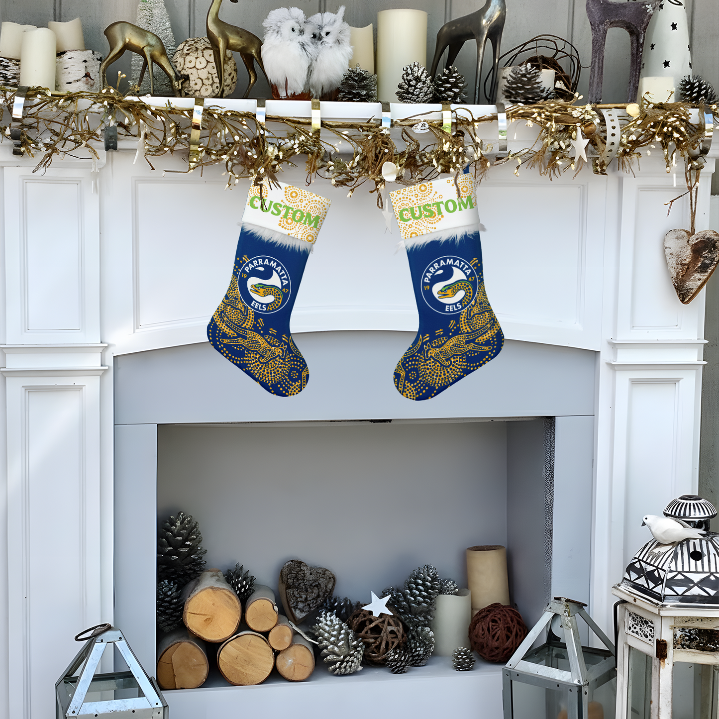 PAR Personalized Custom Christmas Stockings
