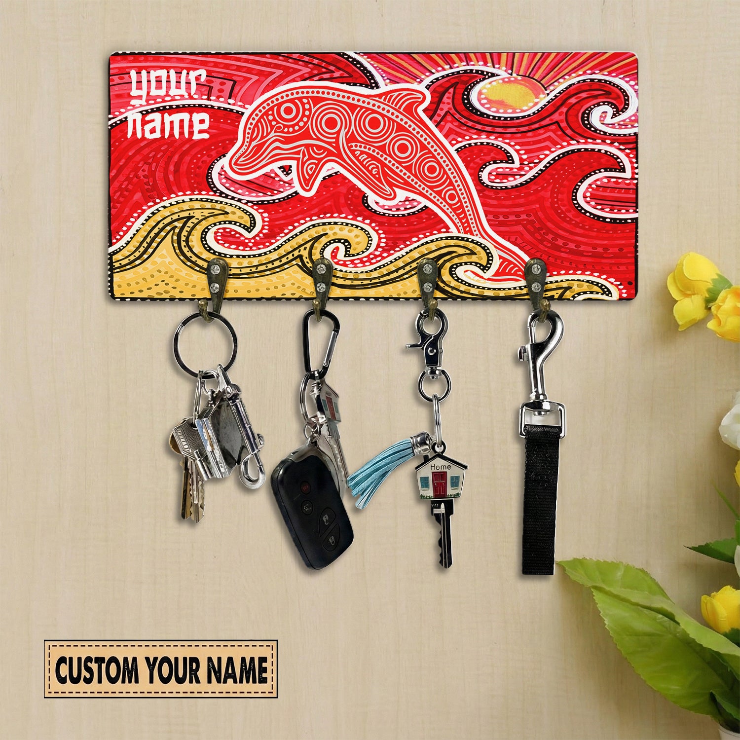 DOL Personalized Custom Key Holder 5