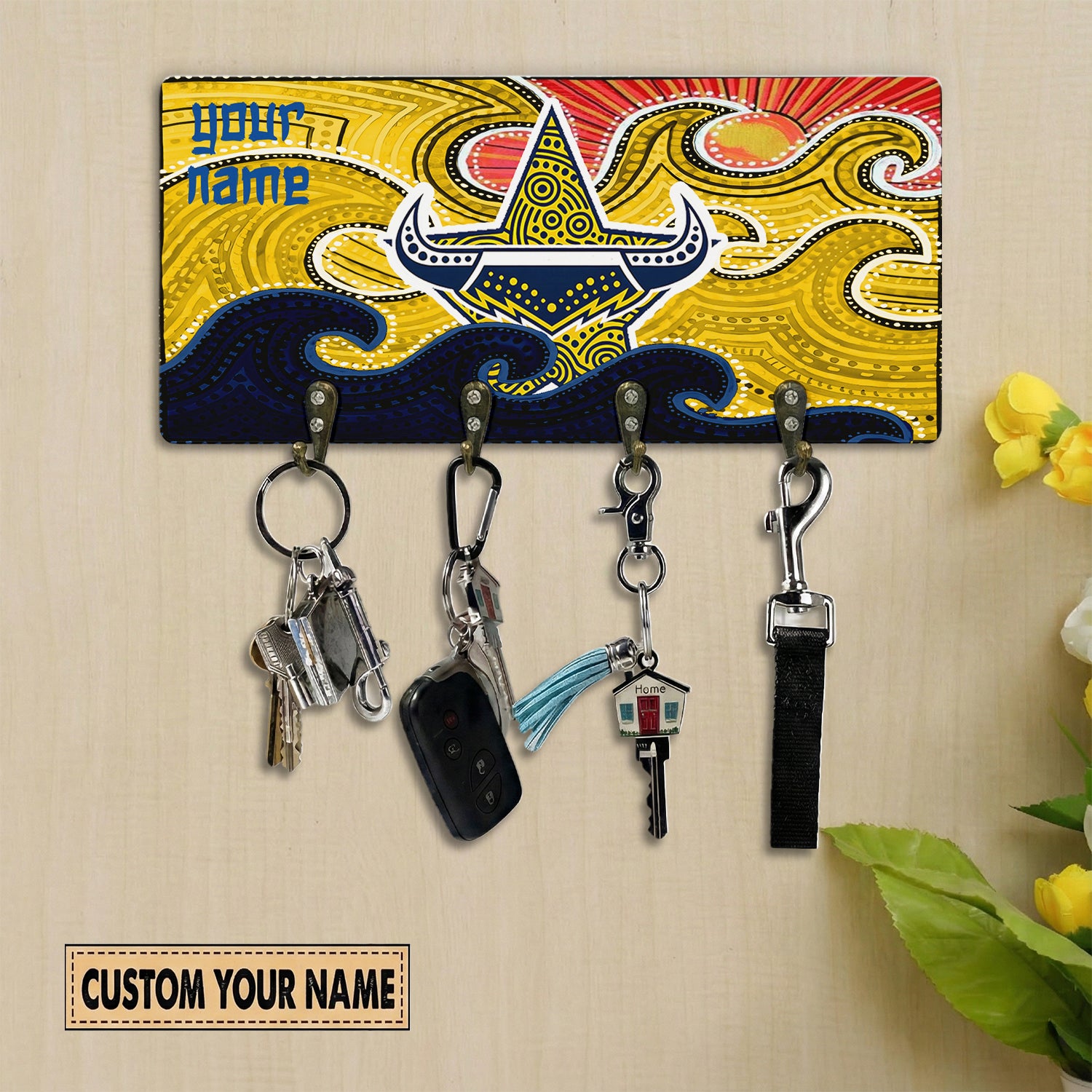 NQL Personalized Custom Key Holder 5