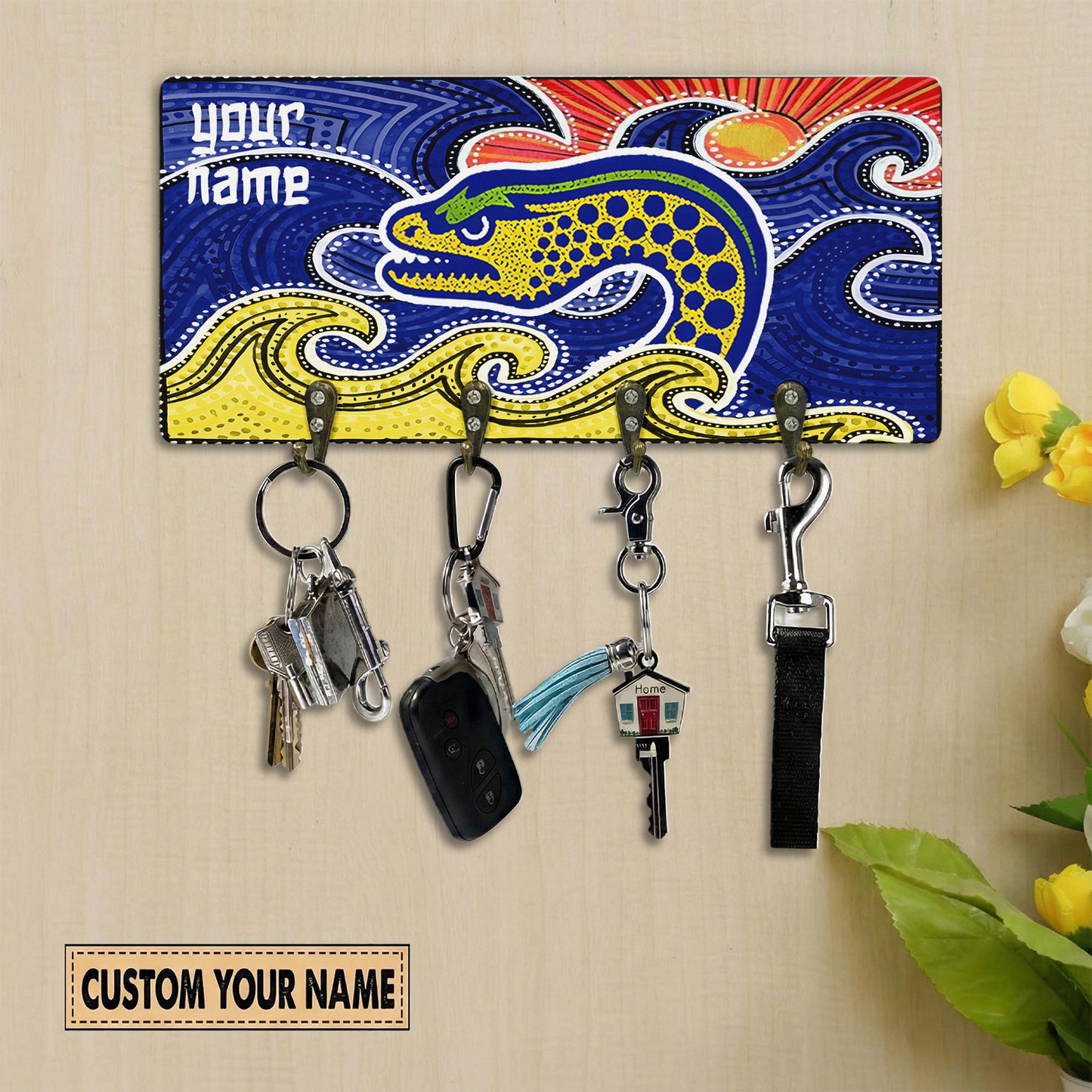 PAR Personalized Custom Key Holder 5