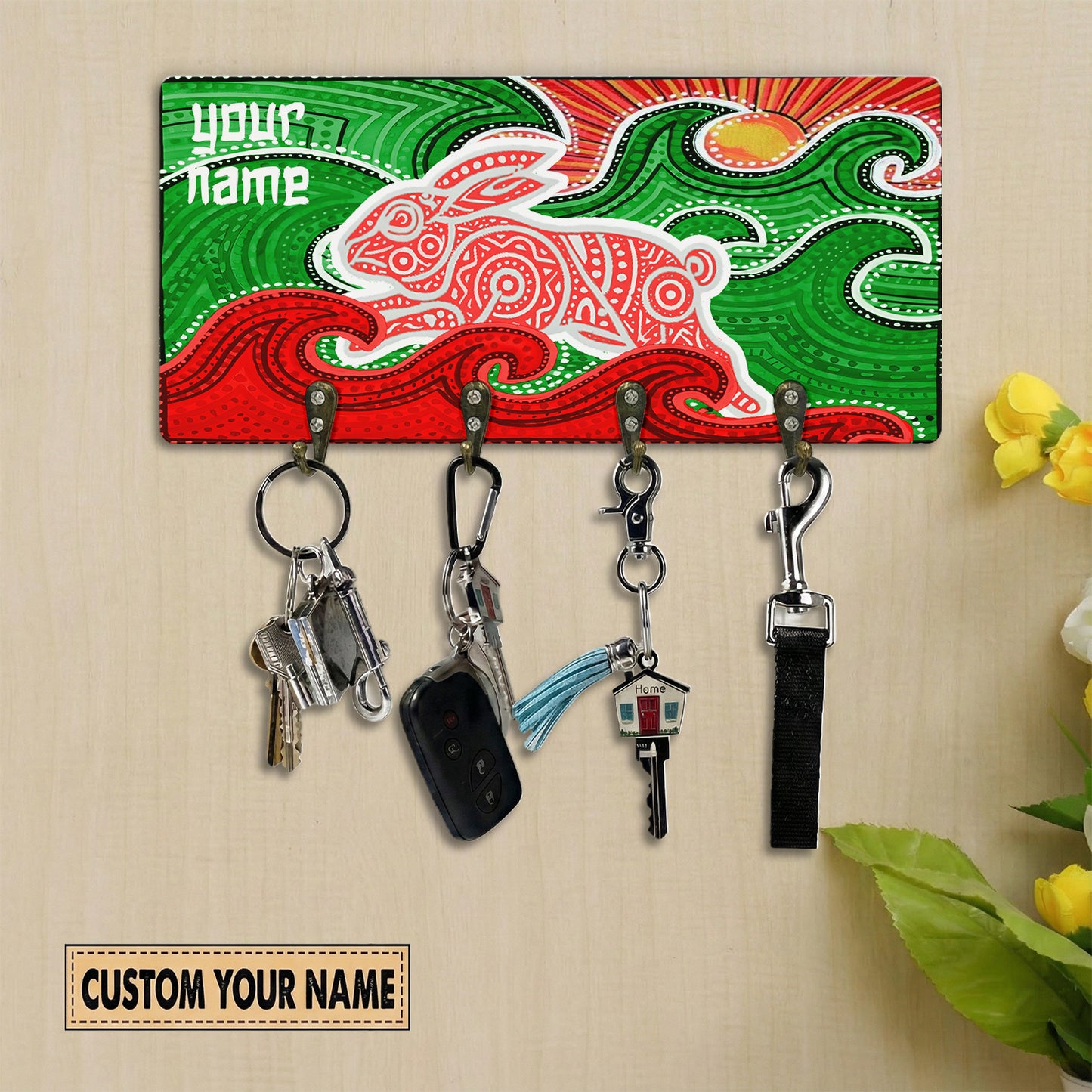 SOU Personalized Custom Key Holder 5
