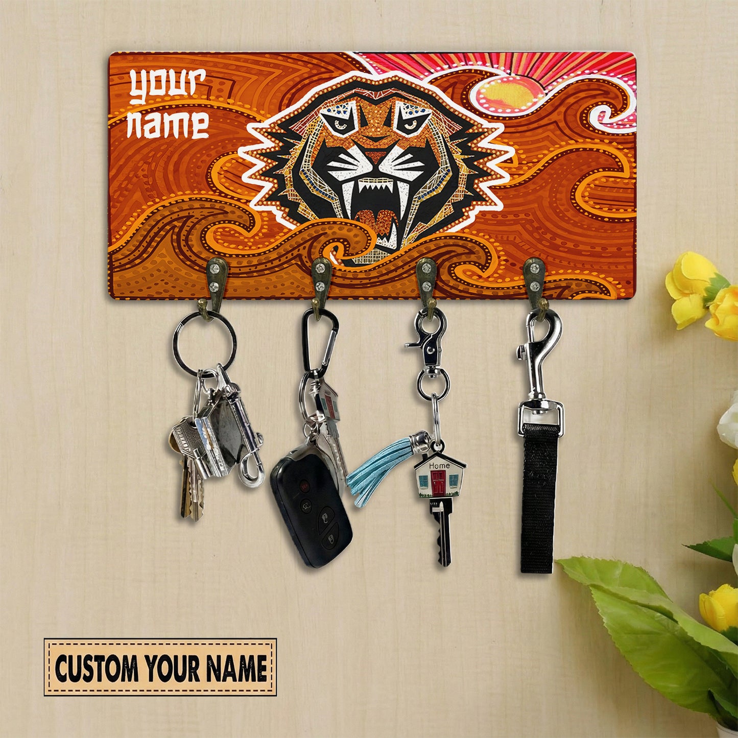 WST Personalized Custom Key Holder 5