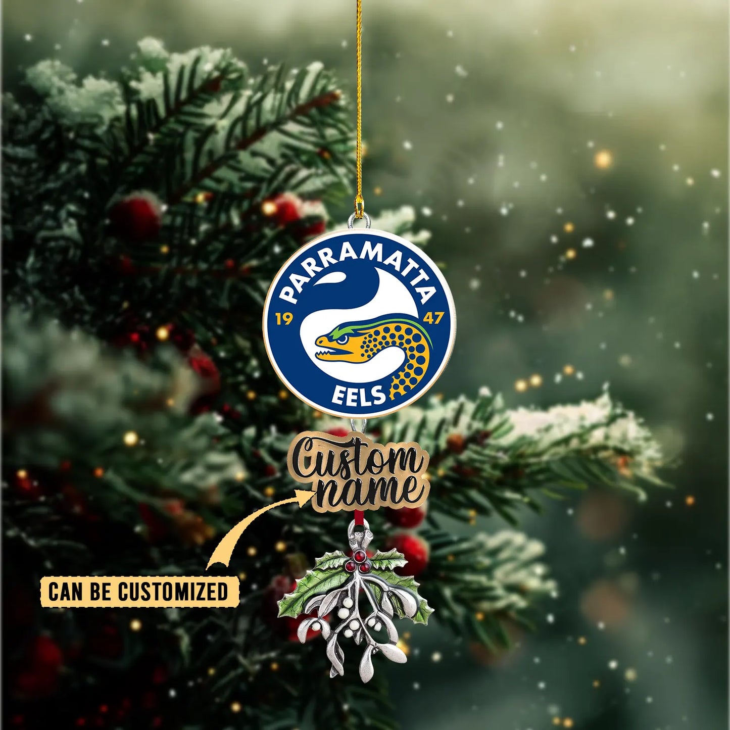 PAR Personalized Custom Acrylic Ornament 3