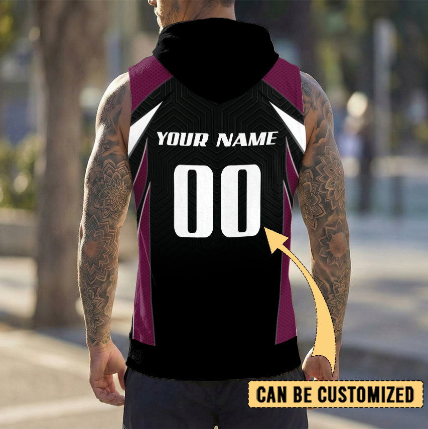 MAN Personalized Custom Hooded Tank Top 3