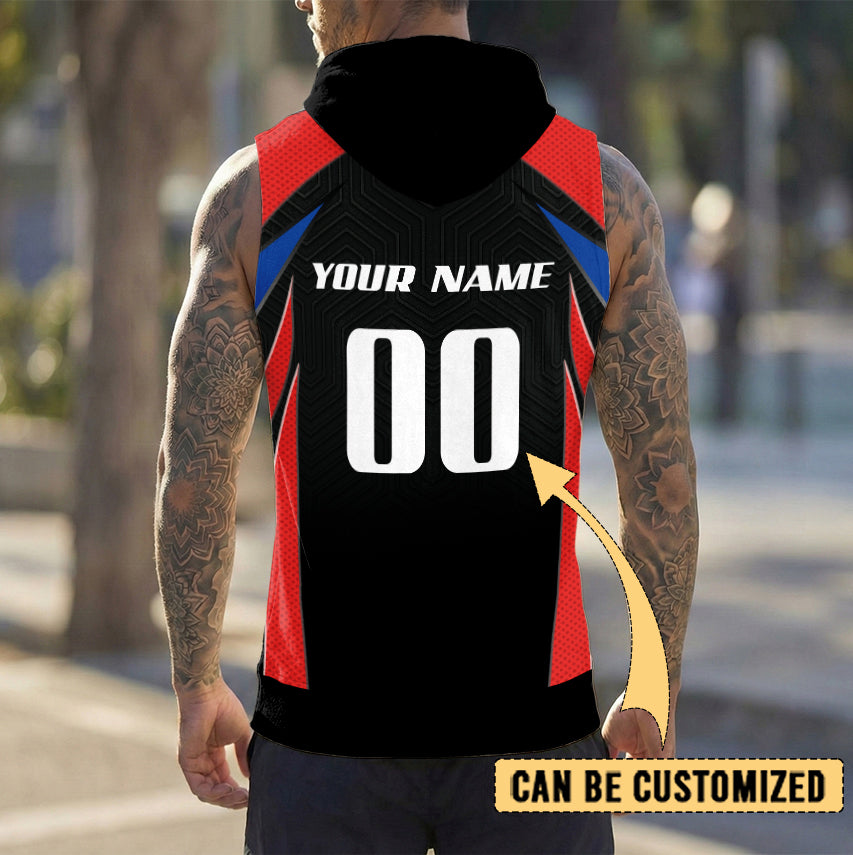 NEW Personalized Custom Hooded Tank Top 3