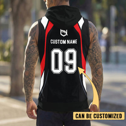 DOL Personalized Custom Hooded Tank Top 4