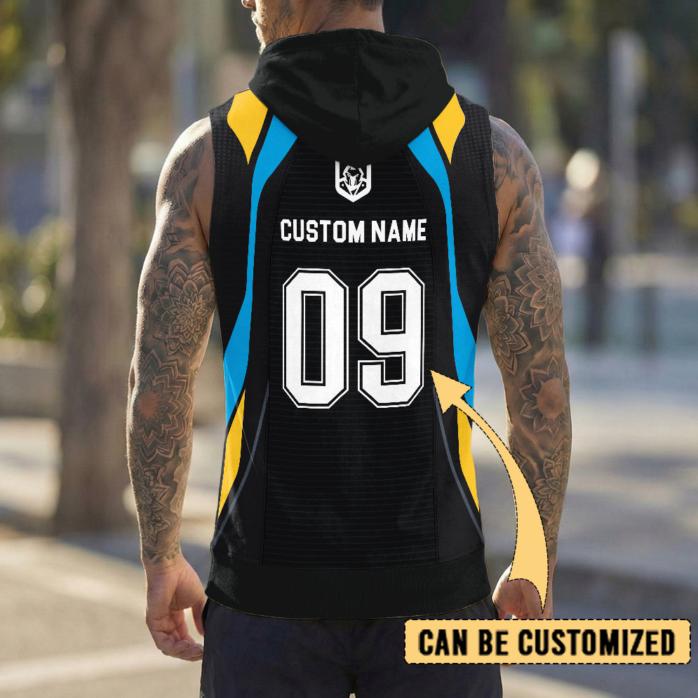 GLD Personalized Custom Hooded Tank Top 4