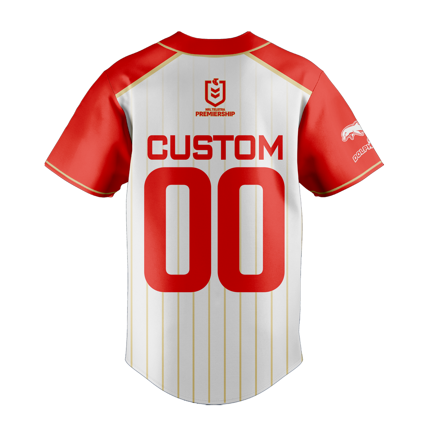 DOL Personalized Custom Baseball Jersey 8