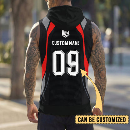 PEN Personalized Custom Hooded Tank Top 4