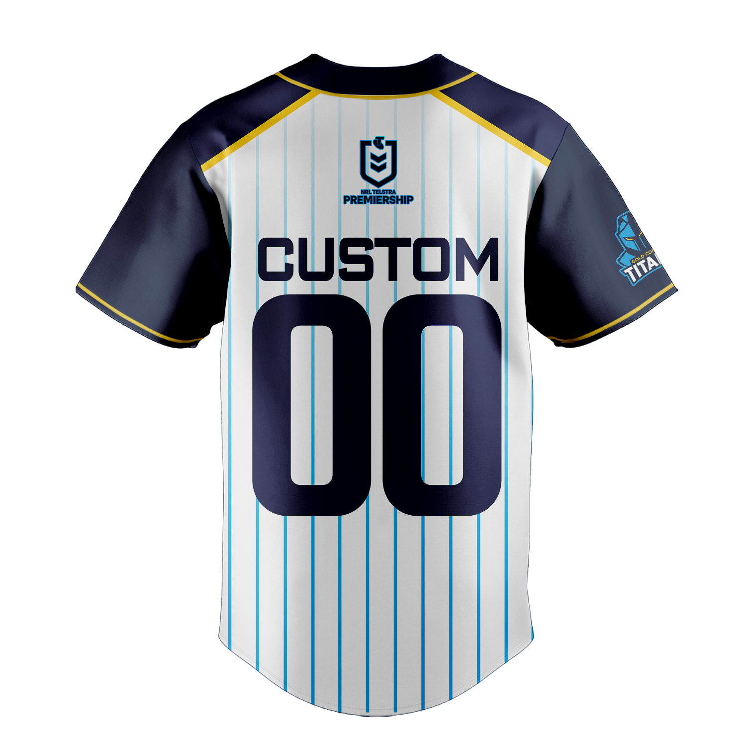 GLD Personalized Custom Baseball Jersey 8
