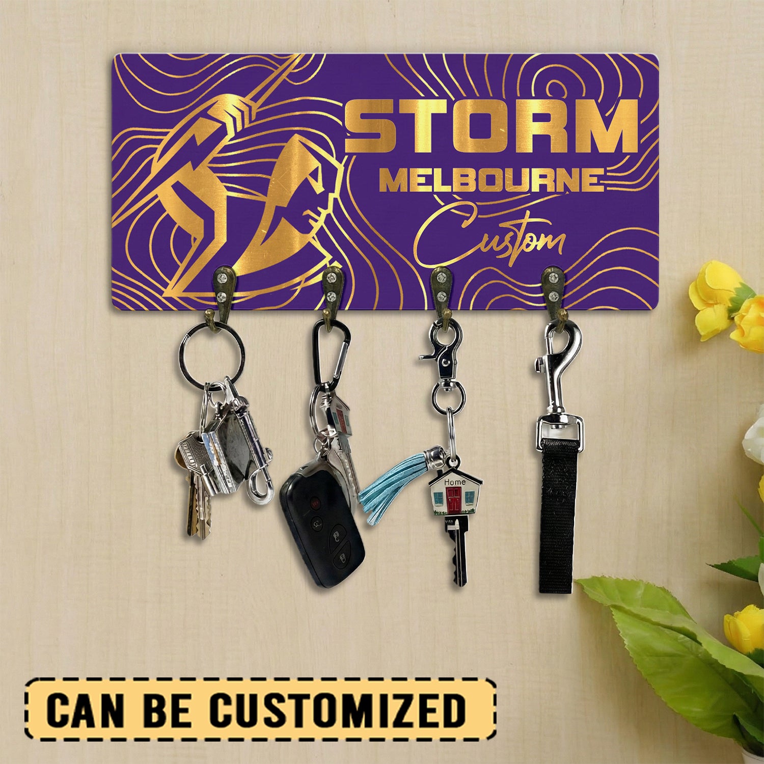 MEL Personalized Custom Key Holder 6
