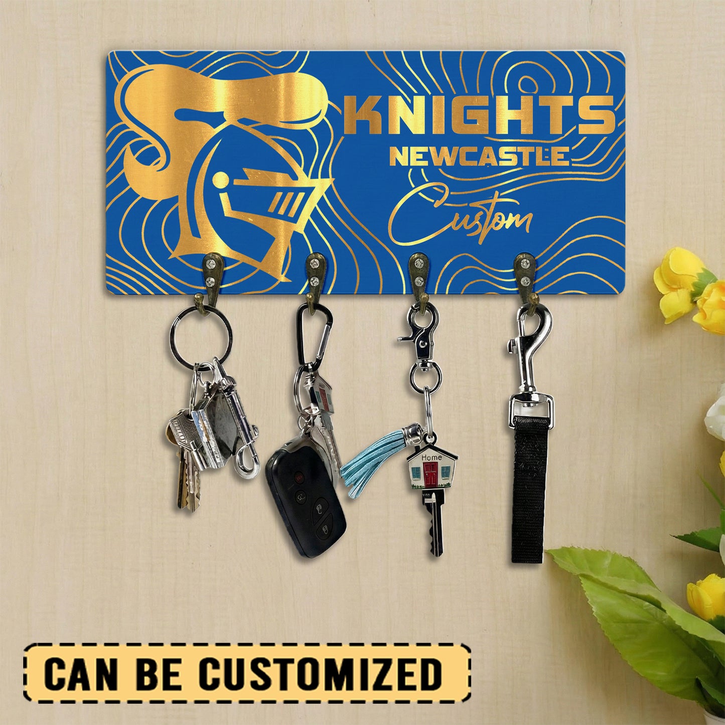 NEW Personalized Custom Key Holder 6