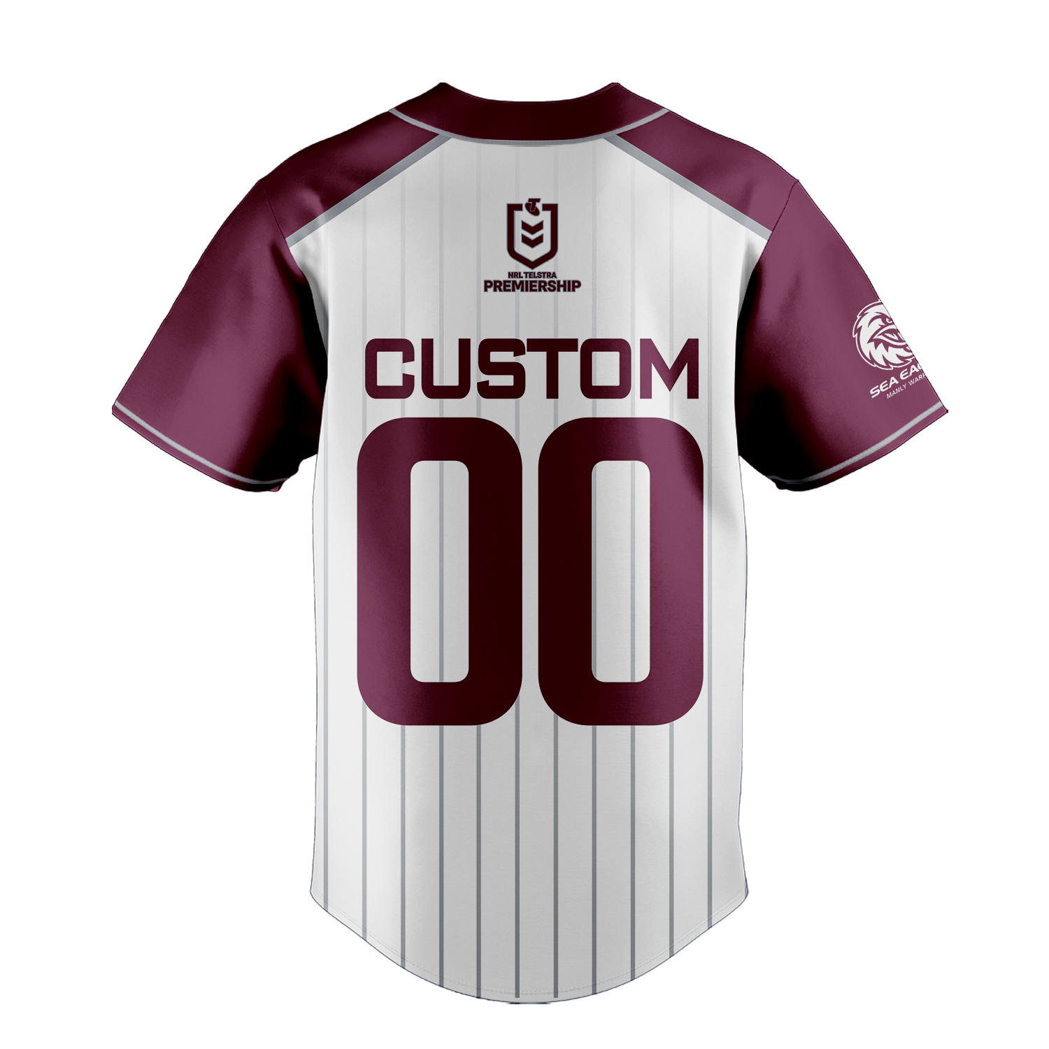 MAN Personalized Custom Baseball Jersey 8