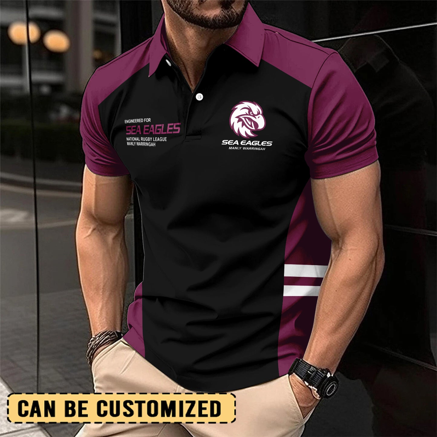 MAN Personalized Custom Polo Shirt 14