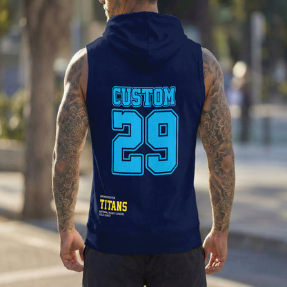 GLD Personalized Custom Hooded Tank Top 5
