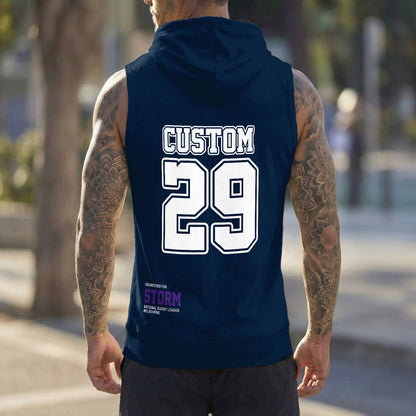 MEL Personalized Custom Hooded Tank Top 5