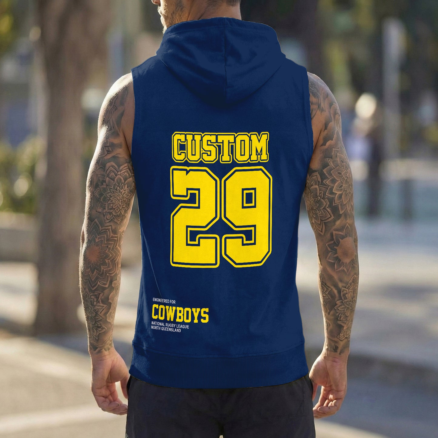 NQL Personalized Custom Hooded Tank Top 5