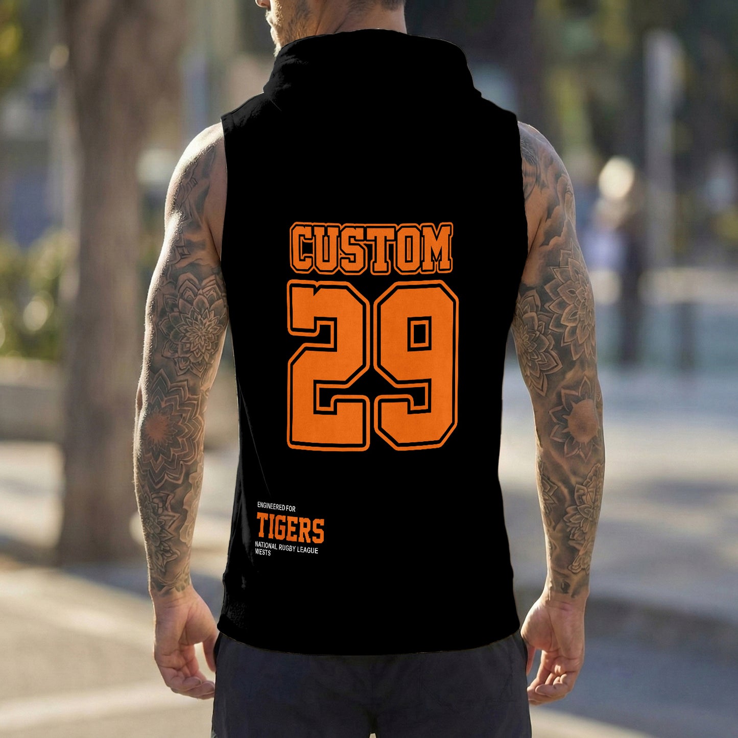 WST Personalized Custom Hooded Tank Top 5