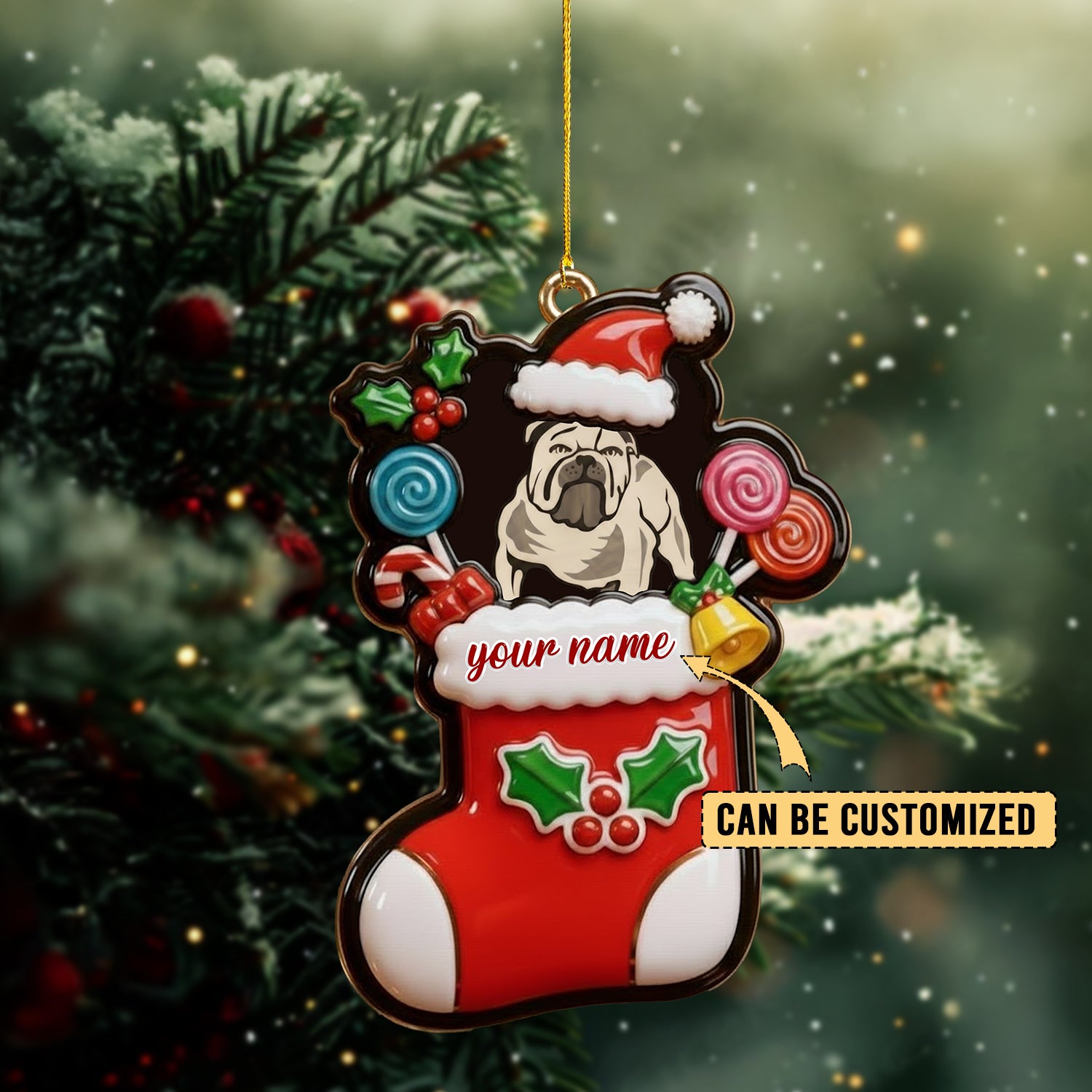 CBY Personalized Custom Acrylic Ornament 7