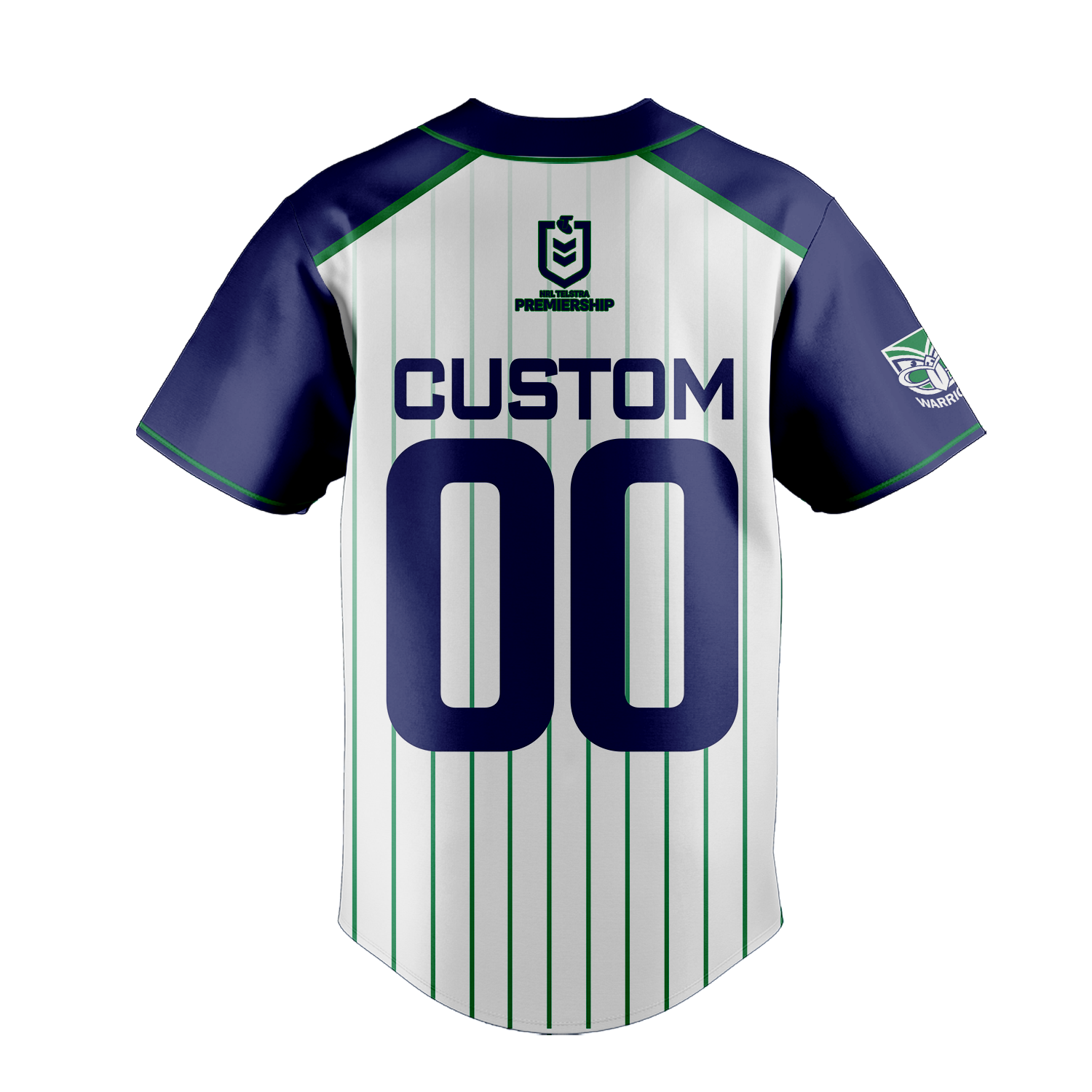 NZL Personalized Custom Baseball Jersey 8