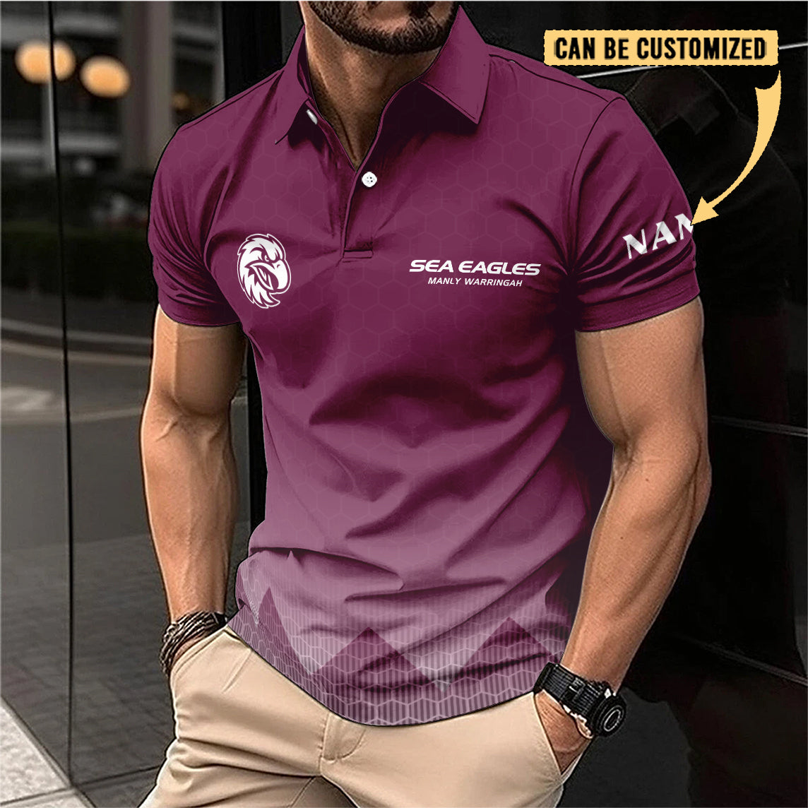 MAN Personalized Custom Polo Shirt 15