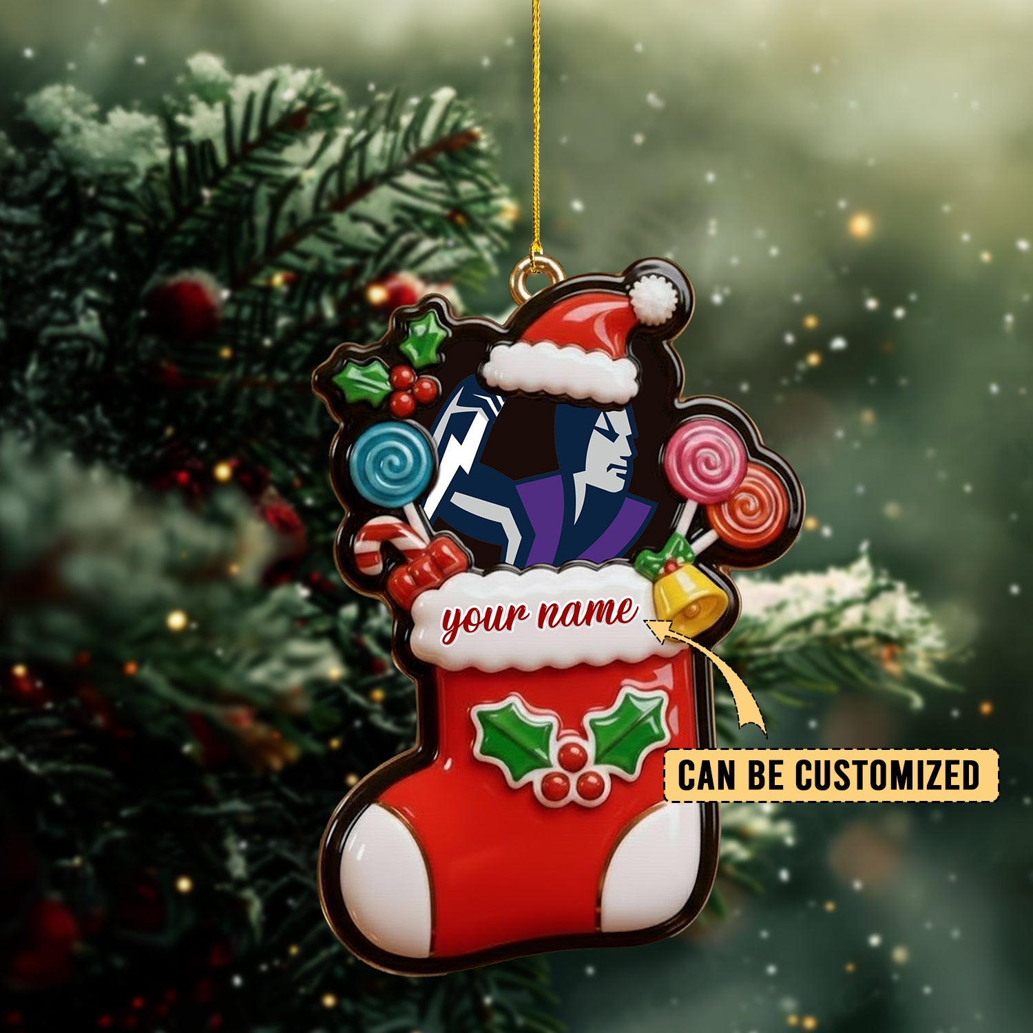 MEL Personalized Custom Acrylic Ornament 7