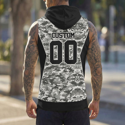GLD Personalized Custom Hooded Tank Top 6